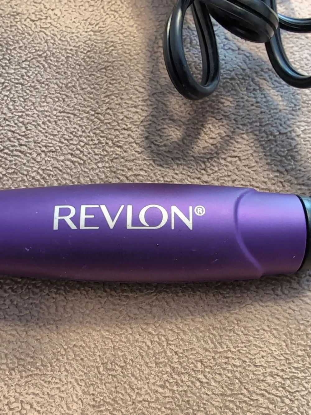 Revlon Purple Large Barrel Curling Iron